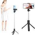 ÇOK SATAN Selfie Çubuğu Tripod Bluetooth Kumandalı Selfie Çubuğu Telefon Tutucu
