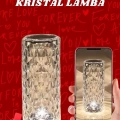 ÇOK SATAN Sevgililer Günü İçin Hediye Kristal Lamba Sevgiliye Hediye USB Şarjlı Gece Lambası