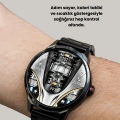 ÇOK SATAN Şık Metal Kasa ve Değiştirilebilir Kordonlarla SW80 Smartwatch