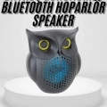 ÇOK SATAN Siyah Bluetooth Hoporlör Baykuş Speaker Bluetooth 5.0 Bağlantılı