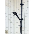 ÇOK SATAN Siyah Kare Duş Seti, Tepe Yağmurlama Duş Başlığı, Ekstra Büyük Robot Duş Sistemi