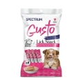 ÇOK SATAN Spectrum Gusto Kuzu Etli ve Bal Kabaklı Sıvı Yavru Köpek Ödül Maması 4x15 Gr