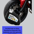ÇOK SATAN Su Geçirmez Alarm Disk Kilidi Motosiklet Scooter Bisiklet Güvenlik