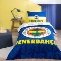 ÇOK SATAN Taç Lisanslı Tek Kişilik Nevresim Takımı Fenerbahçe Palamut