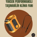 ÇOK SATAN Taşınabilir USB Şarjlı Turbo Fan – 3 Modlu Soğutma, Hafif & Kompakt