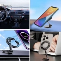 ÇOK SATAN Tüm Telefonlarla Uyumlu Manyetik Araç Telefonu Tutacağı Katlanır 360 Derece Dönen Telefon Standı
