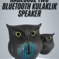 ÇOK SATAN TWS Bluetooth Hoparlör Baykuş Tasarımlı Taşınabilir RGB Işıklı Uzun Pil Ömrü