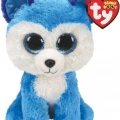 ÇOK SATAN Ty Beanie Babies Mavi Husky Peluş Köpek Prince 15 cm