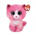ÇOK SATAN Ty Beanie Boos Peluş Pembe Kırpık Kedi Reagan 15 cm