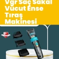 ÇOK SATAN VGR V-695 Saç ve Sakal Kesme Makinesi LED Ekranlı 5 Uzunluk Ayarı