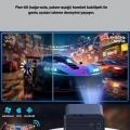 ÇOK SATAN WiFi 6 ve Bluetooth 5 Bağlantılı Taşınabilir Projeksiyon Makinesi
