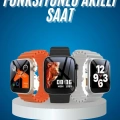 ÇOK SATAN Yeni Nesil Akıllı Saat Müzik Dinleme Bildirim Görme Sesli Asistan Desteği
