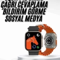 ÇOK SATAN Yeni Nesil Akıllı Saat Müzik Dinleme Bildirim Görme Sesli Asistan Desteği