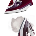 ÇOK SATAN Yeni Nesil Kırmızı Buharlı Ütü 2200 Watt Seramik Tabanlı Yüksek Buhar Gücü