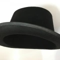 ÇOK SATAN Yetişkinler İçin Siyah Renk Ringmaster Sihirbaz Şapkası Fötr Şapka 15 cm