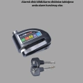 ÇOK SATAN Yüksek Sesli 110dB Çelik Disk Kilidi Su Geçirmez