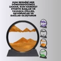 ÇOK SATAN Zihin Açıcı Kum Manzarası – 3D Dinamik Kum Tablosu, Dekoratif, Dönüştükçe Yenilenen Sakinleştirici Sanat Eseri