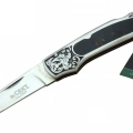 Cr 0128 Khv Kamp Çakı 18 Cm - Metal Desenli Sap, Kılıflı, Kutulu