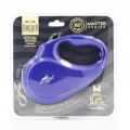 Doggie Master Otomatik Köpek Uzatma Tasması Medium Royal Mavi 25 Kg 5 Mt