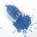 Dökme Cam Kum Boncuk (11/0) 2 mm - 20 Gram -  Mavi - BNC009