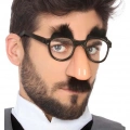 Eğlenceli Kılık Değiştirme Kaş Bıyık Mizah Gözlüğü 9x13 cm