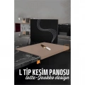 Köşeli Kesim Panosu LATTE Kesim Tahtası Jaakko Design