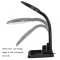 Esnek 5x /10x,40 Led Işıklı Büyüteç ,lamba  Büyüteç Okuma, Çalışma Lehim Masa Lambası A808