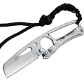 Gear Hit Cutter Tx01 Outdoor Kamp Bıçağı Metal 19 Cm - İpli Sap, Kılıflı