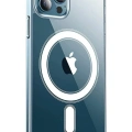 Iphone 12 Pro Max Kılıf Kamera Lens Korumalı Magsafe Destekli Şeffaf Darbe Emici Sert Kapak
