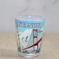 İstanbul Temalı Cam Shot Bardak Alk4357