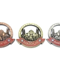 İstanbul Temalı Metal Magnet Alk3338