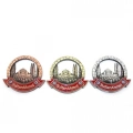 İstanbul Temalı Metal Magnet Sultanahmet Yuvarlak Tasarımlı