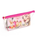 Jolly Tekli Orta Boy Şeffaf Makyaj Çantası 25cmX12cmX8CM