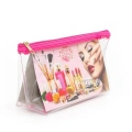 Jolly Tekli Orta Boy Şeffaf Makyaj Çantası 25cmX12cmX8CM