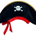 Kaptan Jack Kadife Çocuk Boy Korsan Şapkası