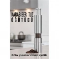 Karabiber Tuz Öğütücü Profesyonel 304 Paslanmaz Çelik Manuel Baharat Değirmeni