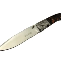 Knives Bk-011bk Kamp Çakı 23 Cm - Kahverengi Sedef Sap, Kılıflı, Kutulu