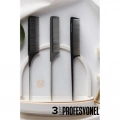 Krepe Boya Tarağı Profesyonel 3 lü Set