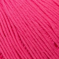 La Mia Mercerized Cotton Koyu Pembe El Örgü İpi - 35 - 33595