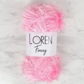 Loren Furry Pembe El Örgü İpi - RF014 - 34049