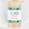 Loren Macrame Bej El Örgü İpi - RM 036 - 34326