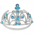 Mavi Taşlı Elsa Prenses Çocuk Tacı 16x14 cm