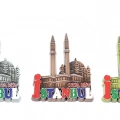 Metal İstanbul Temalı Yöresel Magnet Model 2