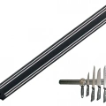 Mıknatıslı Bıçak Tutucu Stand - 49 Cm, Siyah