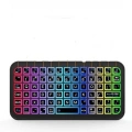 Mini Klavye Smarttv Işıklı Bluetooth Kablosuz Televizyon Ps3 Dizüstü Tabletler Ve Telefonlar İçin