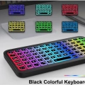 Mini Klavye Smarttv Işıklı Bluetooth Kablosuz Televizyon Ps3 Dizüstü Tabletler Ve Telefonlar İçin