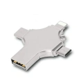 Otg 4in1 Cep Telefonu Çok Fonksiyonlu Usb Flash Bellek 64 Gb Type-c, Micro Sd Ve Kart Okuyucu