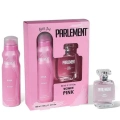 Parlement 50 Ml Pink Kadın Parfüm + 150 Ml Deodorant Seti