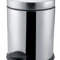 Paslanmaz Lüks Pedallı Çöp Kovası 3 Lt Royaleks-56345