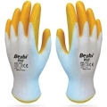 Pn7 Sarı Iş Eldiveni Polyester Örme Nitril Beybi No:10 Royaleks Group - 1 Çift